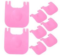 TOYZFRIENDY 8pièces Lot de Boucles De Fixation pour Cages Animaux Clips pour Petites Cages Accessoires De Sécurité