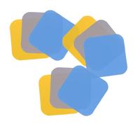 TOYZFRIENDY 9 pièces Ouvre-bocal Caoutchouc Antidérapant Tapis Carré Multifonction pour Cuisine Grip Solide pour Pots Résistant à Haute Température Utilisé comme Dessous Ouvre-bouteille