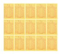 TOYZFRIENDY 900 pièces Sacrifice Paper Incense Paper for Ancestor Worship Funeral Memorial Day Tomb-Sweeping Ceremony