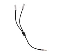 TOYZFRIENDY Adaptateur Casque Micro Câble Répartiteur Double Femelle Câble Prolongateur Microphone Résistant Compatible PC Smartphone