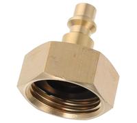 TOYZFRIENDY Adaptateur d'Hivernage 3/4 GHT Raccord Rapide Filetage Femelle Accessoire Compresseur d'air pour Tuyau d'Arrosage Protection Antigel Camping-Car Caravane Bateau Bouchon Purge