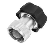 TOYZFRIENDY Adaptateur Pouce Alliage Aluminium pour Tuyau Arrosage Robinet Connecteur Rapide avec Filtre pour Nettoyeur Haute Pression Raccord Arrivée Eau pour Usage Domestique et Industriel