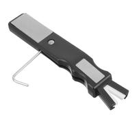 TOYZFRIENDY Aiguiseur de Patins à Glace Portable en Carbure de Silicium Outil D’Affûtage Professionnel pour Lames de Hockey Accessoire Multifonction pour Entretien et Affûtage Précis des