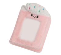 TOYZFRIENDY Album Photo en Peluche 3 Pouces Rose 1 Compartiment Nuage Mini Album Photo Créatif et Décoratif pour Collection Présent pour Fans et Utilisation Familiale