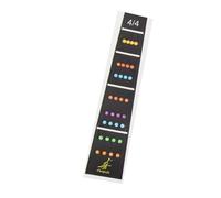 TOYZFRIENDY Autocollants pour Violon Repères de Position des Doigts Adhésifs Guide de Doigt Ajustable pour Débutants Marqueurs Durables pour Touche de Violon Outil Pratique pour Apprentissage