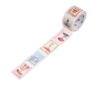 TOYZFRIENDY Autocollants Scrapbooking Vintage Étanches Décor DIY pour Stickers Timbre Décoration Rétro Polyvalente