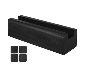 TOYZFRIENDY Bois Support de Miroir Antidérapant pour Miroir Pleine | Bois, Style Simple Décoratif, pour Tableau et Cadre, Usage Bureau ou Centre Commercial, Base Stable