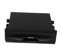 TOYZFRIENDY Boîte de Rangement pour Radio de Voiture Organisateur CD Installation Facile Optimisation de Espace Intérieur Compatible avec Divers Modèles de Voiture Accessoire Pratique pour
