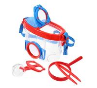 TOYZFRIENDY Boîte Loupe Insecte Garçon Fille Kit Observation Insectes avec Double Lentille pour Expéditions Extérieures et Activités Scientifiques Éducatif Exploration Naturelle
