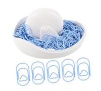 TOYZFRIENDY Boîte Magnétique Compacte avec Trombones Cœur Colorés Organiseur Aimanté Pratique pour Bureau École Décoration Mariage et