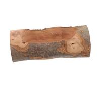 TOYZFRIENDY Bol Bois pour Petits Animaux Mangeoire Lavable pour Hamster et Poulet Double Compartiment Stable et Design Compact pour Chinchilla et Écureuils