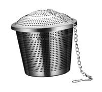 TOYZFRIENDY Boule Passoire Thé Acier Inoxydable Filtre à Épices Suspendu pour Cuisson Infuseur Tisanière Pratique avec Crochet Antichute Accessoire Cuisine Polyvalent pour Pot et Marmite