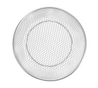 TOYZFRIENDY Brochettes en Acier Inoxydable Rondes Suspendues pour Friteuse à Air et Four, Panier de Cuisson Φ155mm, Accessoire Barbecue Vertical Polyvalent pour Grillades et Rôtissoire