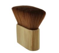 TOYZFRIENDY Brosse De Nettoyage Cheveux Cassés Manche Bois Nylon Doux Outil Épilation Contour Cou Salon Coiffure Utilisateur Professionnel Usage Salon