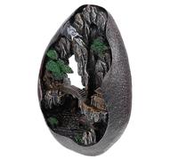 TOYZFRIENDY Brûleur de Parfum en Résine Effet de Reflux Cascade Objet Artisanal Décoratif pour Chambre et Bureau Accessoire Zen Contemplation Salon Yoga Relaxation