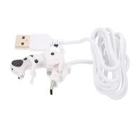 TOYZFRIENDY Câble USB Type C et Rapide avec Design Chien Drôle Cordon de Charge pour Smartphones et