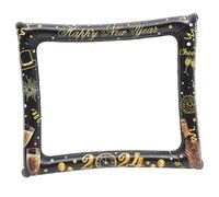 TOYZFRIENDY Cadre Photo Gonflable PVC pour Portrait Nouvel an Accessoire Léger pour Fête et Photobooth