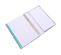 TOYZFRIENDY Cahier de Planification Spirale Agenda Journalier et Hebdomadaire Pratique pour Bureau et Études Carnet Polyvalent avec Couverture Résistante et Papier Épais pour Notes et Mémos
