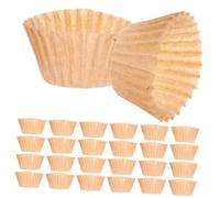 TOYZFRIENDY Caissette Muffins Papier Rustiques, Mini Caissettes à Cupcakes en Papier, Jetables et Pratiques, pour Mini Muffins et Chocolats, 1000 Pièces
