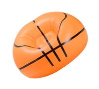 TOYZFRIENDY Canapé Gonflable Portable Créatif PVC Fauteuil Paresseux Pliable Léger pour Extérieur Voyage et Loisirs Siège Air Style Basket-Ball