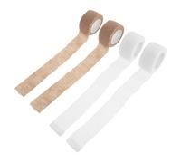 TOYZFRIENDY Capuchons de Protection pour Boutons de Lavage et Fermetures Éclair Délicates, Housses Anti-rayures Résistantes la Chaleur, Lot de 4 Rouleaux pour Lave-linge et Sèche-linge,