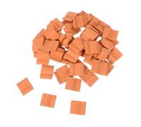 TOYZFRIENDY Carreaux Miniatures Réalistes pour Maison De Poupée 1/16 50 Pièces pour Toiture De Micro-paysages, Loisirs Créatifs, Décorations De Nichoir Et Maquettes Détaillées