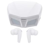 TOYZFRIENDY Casque sans Fil Gaming Stéréo Surround Écouteurs -Auriculaires Auto-connectés Faible Latence pour Jeux Blanc