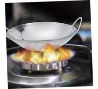 TOYZFRIENDY Casserole Acier Inoxydable Double Poignées Chaleur Panier Cuisine Polyvalent pour Fondue Fruits de Mer et Ragoût