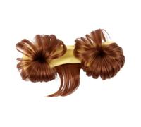 TOYZFRIENDY Children Fake Hair Headwear Kid Head Wrap Comfortable Hair Hoop Soft Princess Headdress For Daily And Party Use