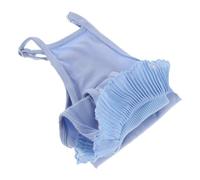 TOYZFRIENDY Combinaison de Convalescence pour Chat Respirante Bleu Clair Taille M, Vêtement Postopératoire Moulant pour Chatons 6-9 Livres, Protection des Plaies Abdominales, Combinaison