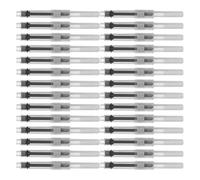 TOYZFRIENDY Convertisseur D’encre pour Stylo-plume à Mécanisme à Piston 3,4 Mm, 50 Pièces Transparentes, Recharge Cartouche D'encre Rechargeable pour Stylos à Encre en Flacon, Accessoire