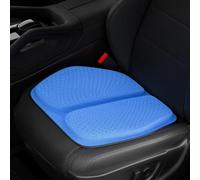 TOYZFRIENDY Coussin de Siège Auto Rafraîchissant Gel Ventilé Bleu Coussin de Voiture Ergonomique pour Conduite Confortable et Soulagement de Pression Adapté Chaise Bureau et Siège Conducteur