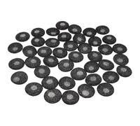 TOYZFRIENDY Coussinet d'écouteurs 100 pièces en Mousse Noire, Embouts de Rechange pour écouteurs, protège-écouteurs Souples et élastiques, Remplacement Facile pour Casque Audio, Protection