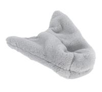 TOYZFRIENDY Couverture Chauffante pour Perroquet en Peluche Douce Taille Petite Couleur Gris Moyen Nid D’Oiseau pour Cage Chauffe-Oiseaux pour Hiver Lit Confortable pour Calopsitte et