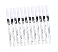 TOYZFRIENDY Crayon Eyeliner Blanc en Bois Multi-usage Non Coulant, Pack de 24 Pièces, pour Maquillage des Yeux et Sourcils Quotidien