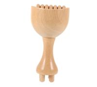 TOYZFRIENDY Cup de Massage Bois Ergonomique avec Griffes pour Modelage Corporel Outil Léger de Thérapie par Cupping et Guasha Adapté pour Soulagement Musculaire et Usage à Domicile