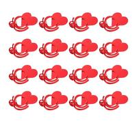 TOYZFRIENDY Décorations Suspendues en Spirale Cœur 18 Pièces en PVC et Papier pour Fête et Saint-Valentin Ensemble de Décorations de Plafond Festives Tourbillons Suspendus Romantiques