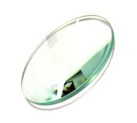 TOYZFRIENDY Double-convexe Lentille Optique Verre Poli pour Expériences Scientifiques Lentille Bi-convexe à Surfaces Convexes pour Démonstration Optique et Effets Lumineux