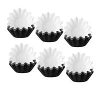 TOYZFRIENDY Doublures en Papier Ciré Résistantes la Chaleur pour Brûleur à Cire Parfumée, 50 Pièces Noires Épaisses, Recharge Professionnelle Réutilisable pour Fondoir à Cire,