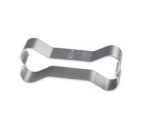 TOYZFRIENDY Emporte-Pièce Métal Forme Os Alliage Aluminium Alimentaire Moule Pâtisserie DIY pour Biscuits Gâteaux Pâte à Modeler Décoration de Fête pour Animaux