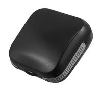 TOYZFRIENDY Étui de Protection Antichoc pour Appareil Auditif Noir, Mini Boîtier Portable Doublure Amortissante, Rangement Compact pour Prothèses Auditives, Voyage et Usage Quotidien