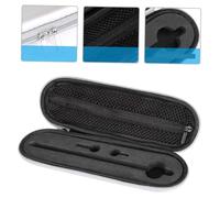 TOYZFRIENDY Étui de Protection Rigide pour Stylet et Trousse Compartimentée avec Mousse Amovible et Poche Filet Étui de Transport Blanc pour Stylet et Accessoires