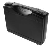 TOYZFRIENDY Étui Rigide de Transport Rangement pour Microphone Moyen Plastique Antichoc Poignée Ergonomique Étanche et Compartimenté Protection Renforcée pour Matériel Audio et Micro