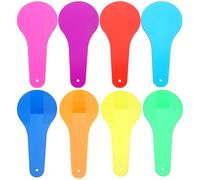 TOYZFRIENDY Feuilles Translucides Colorées 8 Pièces, Kit D’outils D’apprentissage des Couleurs Primaires en Acrylique Sûr, Panneau de Filtres de Couleur pour Expériences Scientifiques