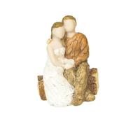 TOYZFRIENDY Figurines d'Amour en Résine Écologique Décoration de Gâteau de Mariage Parure Décorative pour Gâteau Saint-Valentin Micro-Paysage Romantique Accessoire Décoratif pour Table