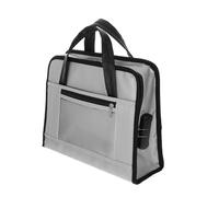 TOYZFRIENDY Fireproof Business Briefcase Organizer with Locks Portable Travel Document Bag for Office Meetings Multiple Compartments for Laptop and Files Professional Design