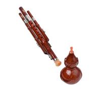 TOYZFRIENDY Flûte Hulusi Chinoise Traditionnelle Bakélite pour Débutants Instrument à Vent Ethnique et Décoratif pour Apprentissage Musical