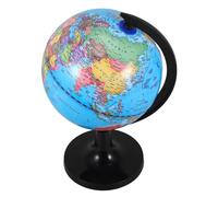 TOYZFRIENDY Globe Terrestre Éducatif avec Socle Cartes Politiques Détaillées Outil Interactif pour Classe de Géographie Décoration de Bureau et Maison Fournitures Scolaires pour Garçon Fille
