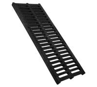 TOYZFRIENDY Grille de tranchée de restaurant en plastique noir pour couverture de tranchée, couvercle de vidange égout, adaptée au système de drainage, entretien économique