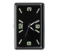 TOYZFRIENDY Horloge de Tableau de Bord Carrée Adhésive pour Voiture Analogique Design Compact et Décoration Pratique et Précise pour Véhicule